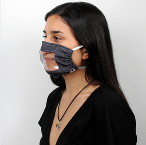 Eco-Friendly Fabric Lip Reader Face Mask