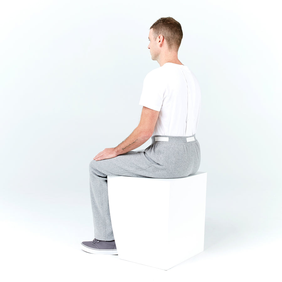 Seated Sweatpant Zip Fly