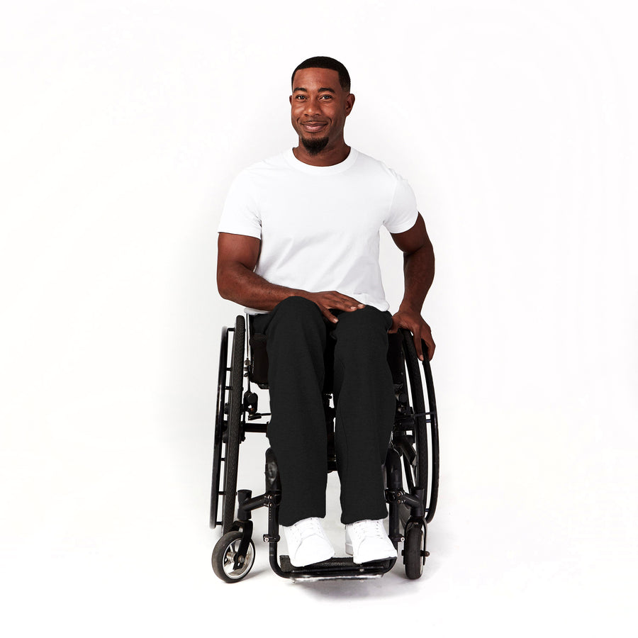 Seated Sweatpant Zip Fly