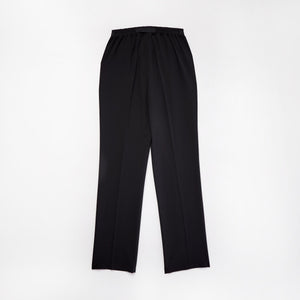 Standing Dress Pant Elastic Waist