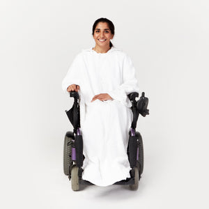 Classic Seated Bath Cape in 100% Premium Cotton