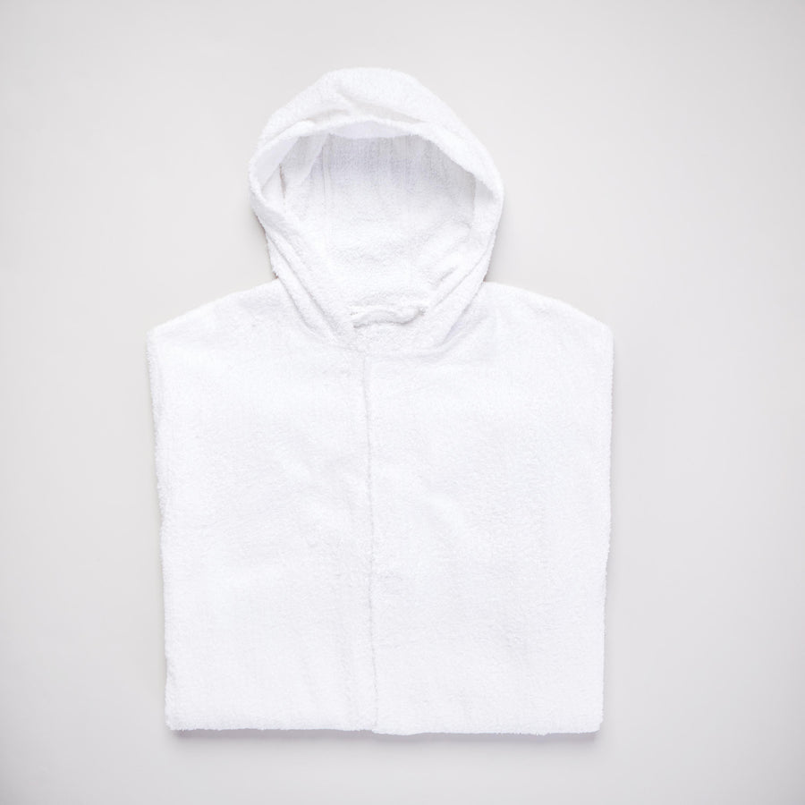 Classic Seated Bath Cape in 100% Premium Cotton