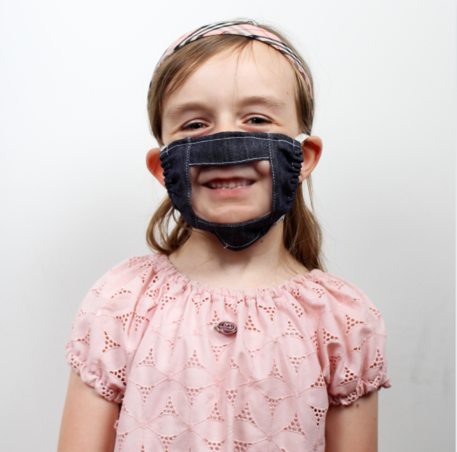 Eco-Friendly Fabric Lip Reader Face Mask